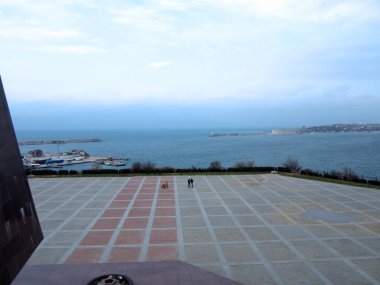 altillery körfezine panoramik görünümü (Sivastopol)