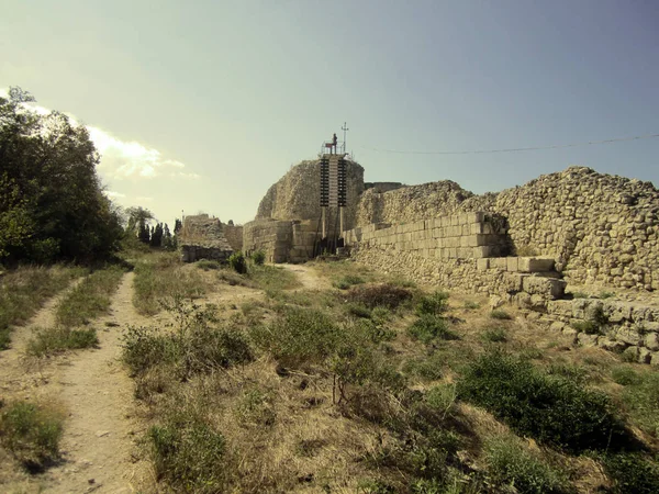 Vista Panoramica Dei Khersones — Foto Stock