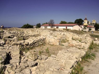 Khersones antik duvarlar