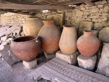 Müzesi'nde antik vazo