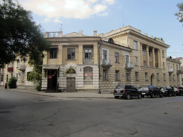 Edifício Velho Rua — Fotografia de Stock