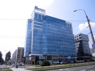 Şehirdeki ofis binası.