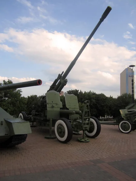 Artillerie Geweer Het Museum — Stockfoto