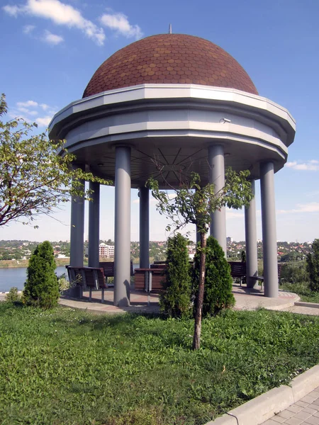 Pergola Trädgården — Stockfoto