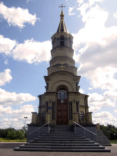 Chiesa Cristiana Ortodossa Nel Villaggio — Foto Stock