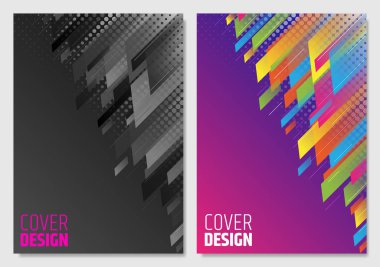 Soyut, siyah ve beyaz, renk dolu, geometrik, arka plan, kapak tasarımları