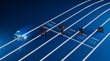 5G, yeni, hızlı mobil ağ hız standardı. Beşinci nesil mobil teknoloji. 5G ağı konsepti, yüksek hızlı mobil internet, yeni nesil ağlar. 