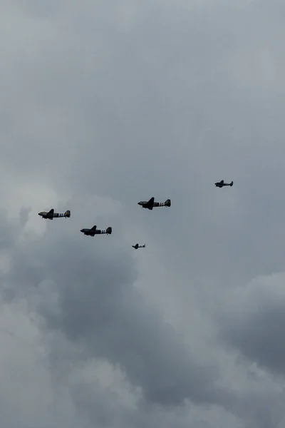 Southend, Essex/İngiltere - 5 Haziran 2019 - D-Day Flypast — Stok fotoğraf