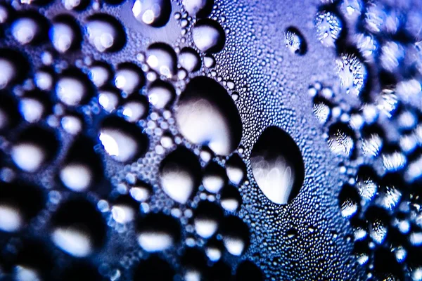 Textura Gotas Agua Botella Para Fondo — Foto de Stock