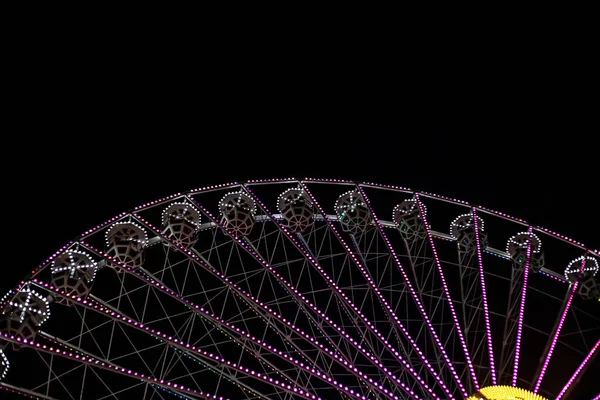 Big Ferris Wheel Art Photo Unusual Angles — Stock Photo, Image