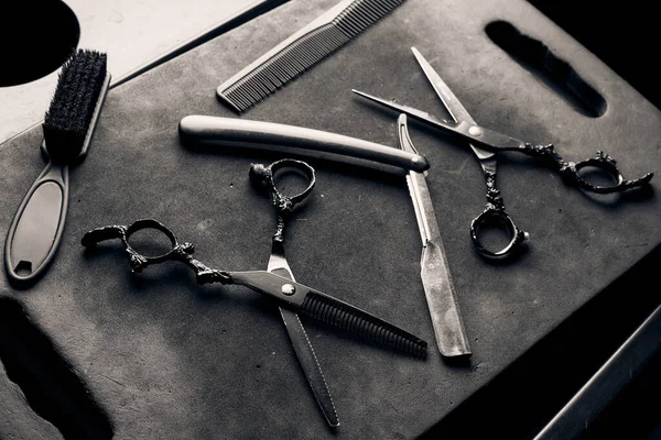 Set Tools Barbershop Master — Stock Photo, Image