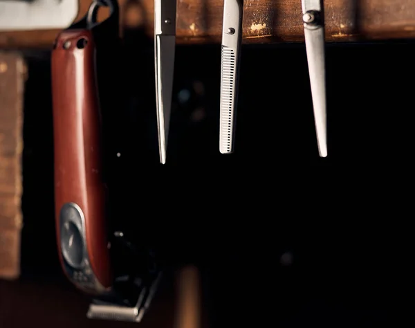 Set Tools Barbershop Master — Stock Photo, Image