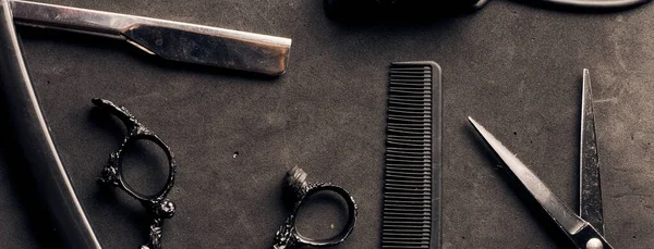 Set Tools Barbershop Master — Stock Photo, Image