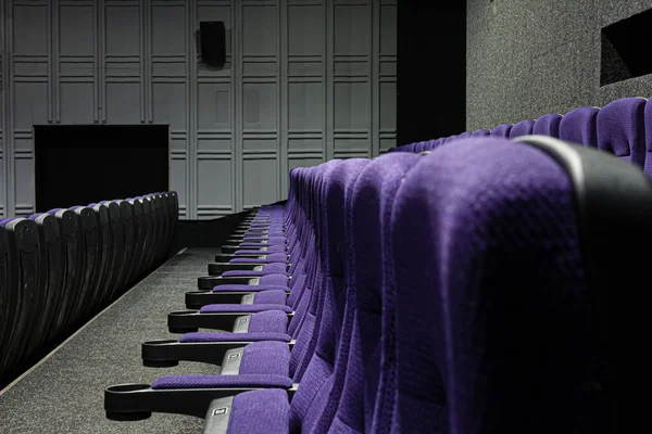 Sala Cine Nadie Cine Vacío — Foto de Stock