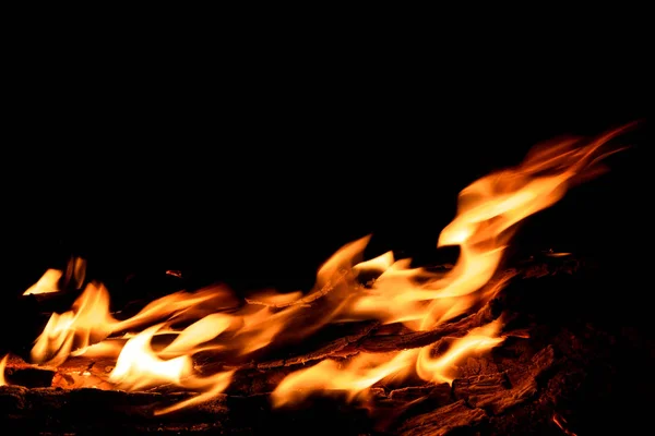 Fire bonfire flame firewood splash — Stock Photo, Image