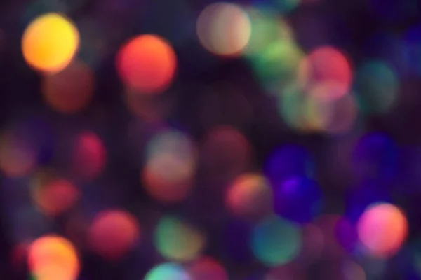 Abstrakte Lichter Hintergrund Bunte Blasen — Stockfoto