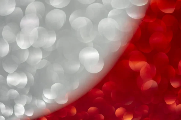 Czerwono Białe Tło Świąteczne Abstrakcyjne Czerwone Tło Bokeh Światła Eleganckie — Zdjęcie stockowe