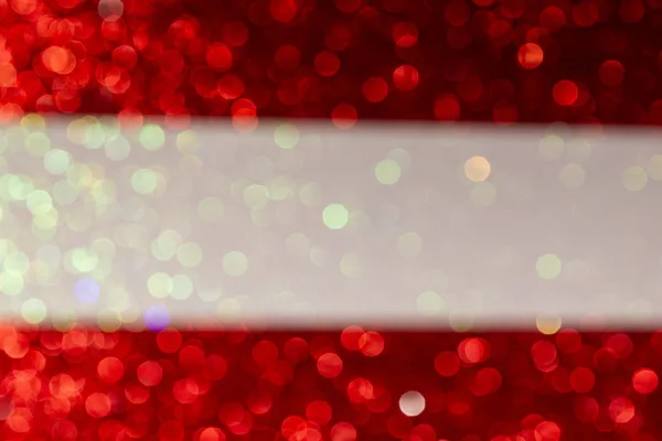 Rot Weiß Rot Gefärbter Abstrakter Hintergrund Mit Bokeh Patriotischer Hintergrund — Stockfoto