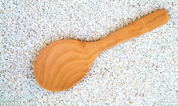 Wooden ladle — Stock Photo, Image