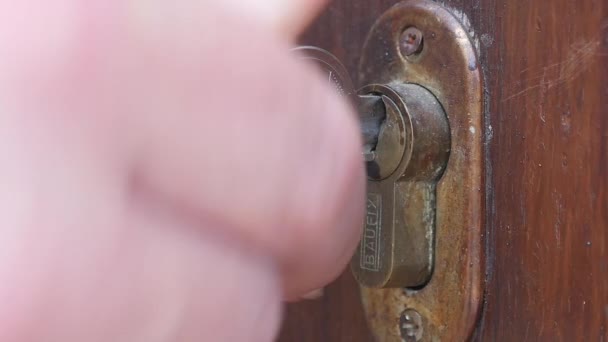 Hand Unlock Key Door Lock Stock Video C Saligram 202556594