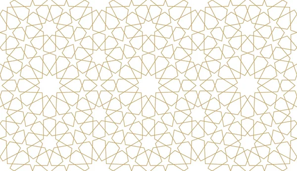 Dikişsiz desen otantik Arap tarzı. Genişletilmemiş vuruş. Vektör çizim