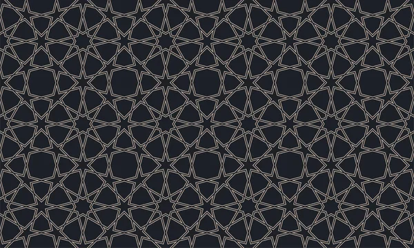 Seamless pattern in authentic arabian illustration style