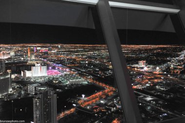 Las Vegas Stratosphere restoran görünümü