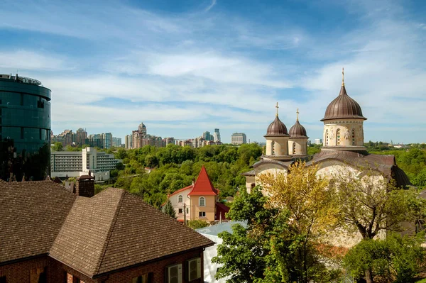 Vista Mosteiro Zverinetsky Arquitetura Pechersk — Fotografia de Stock