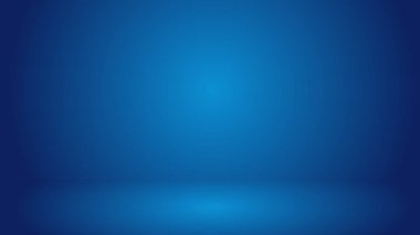 Mavi arka plan 3D Oda