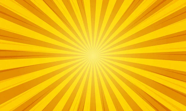 Pop sanat arka planı, sarı ışın, illüstrasyon