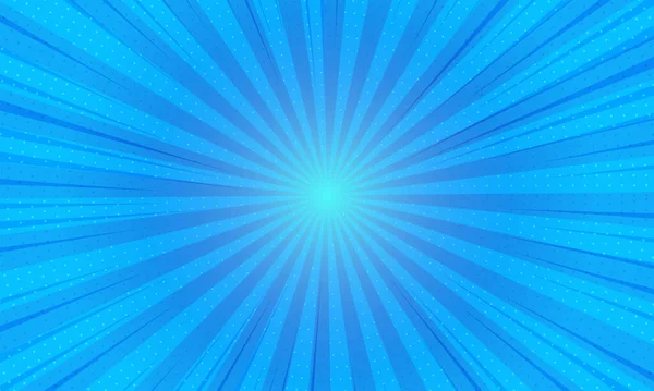 Pop sanat arka planı, mavi ışın, illüstrasyon