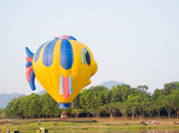Chiang Rai Tailandia Febrero 2018 Singha International Balloon Fiesta 2018 —  Fotos de Stock