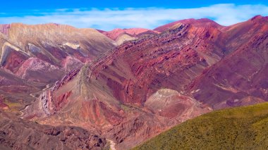 Arjantin 'in kuzeyinde. Hornocal - Humahuaca, Jujuy, Arjantin.