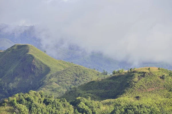 Kanjanaburi Tailandia Julio Khao Chang Puak Con Vista Paisaje Oeste —  Fotos de Stock