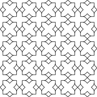 Kusursuz geometrik desen.