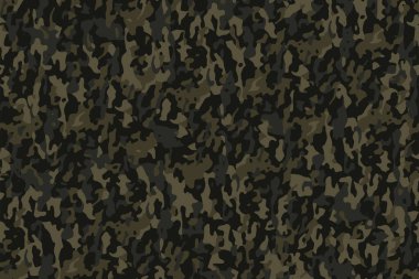 Dekor ve tekstil için kusursuz, soyut askeri kamuflaj deri modeli vektörü. Tekstil kumaş baskı ve duvar kağıdı avlamak için ordu maskeleme tasarımı. Moda ve ev tasarımı için tasarım.
