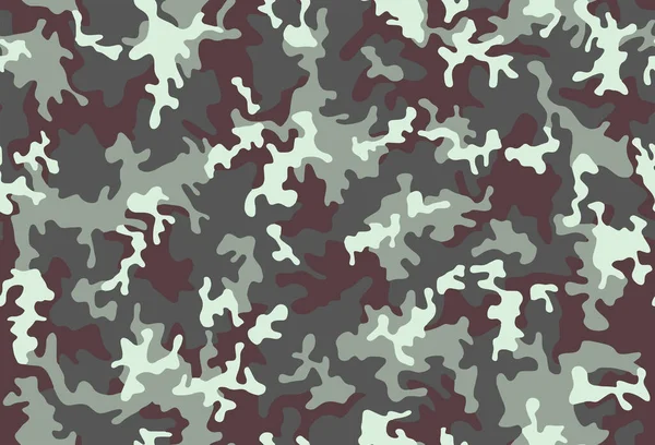 Full Seamless Abstract Military Camouflage Skin Pattern Vector Decor Textile — Stock Vector