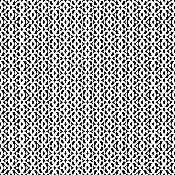 Повний Безшовний Сучасний Геометричний Візерунок Текстури Декору Текстилю Чорно Біла — стоковий вектор