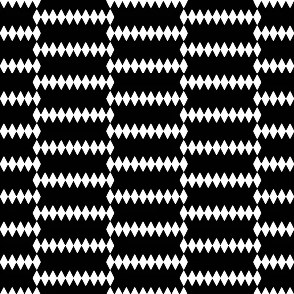 Kompletny Nowoczesny Geometryczny Wzór Tekstury Dekoracji Tekstyliów Czarno Biały Kształt — Wektor stockowy