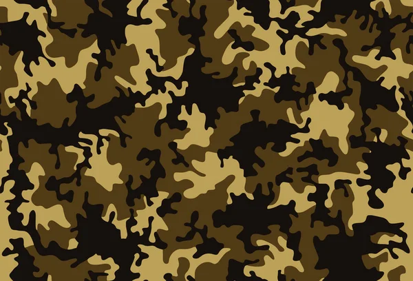 Full Seamless Abstract Military Camouflage Skin Pattern Vector Decor Textile — Stock Vector