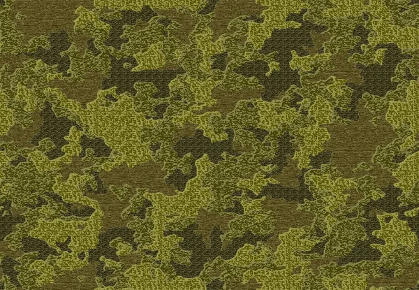 Full Seamless Dirty Army Camouflage Pattern Texture Vector Pelle Militare — Vettoriale Stock