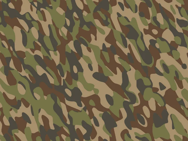 Vecteur Motif Peau Camouflage Militaire Abstrait Sans Couture Complet Pour — Image vectorielle