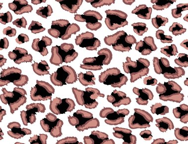 Kusursuz leopar çita hayvan derisi desenli. Tekstil kumaş baskısı için tasarım. Moda kullanımı için uygun.