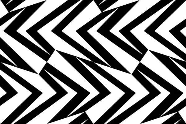 Volledig Naadloos Modern Geometrisch Textuurpatroon Voor Decor Textiel Zwart Witte — Stockvector