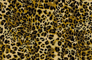Kusursuz leopar çita hayvan derisi desenli. Tekstil kumaş baskısı için tasarım. Moda kullanımı için uygun.