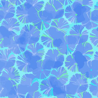 Tam Kusursuz Kadın Kumaş Giyinme Kalıbı. Tekstil Yazdırma için Soyut Suluboya Tasarımı Arkaplanı.