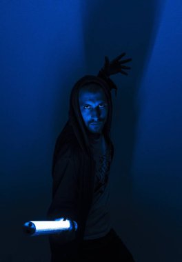 Neon lamba, siber punk, füserizm güçlü Jedi kazanç gücü