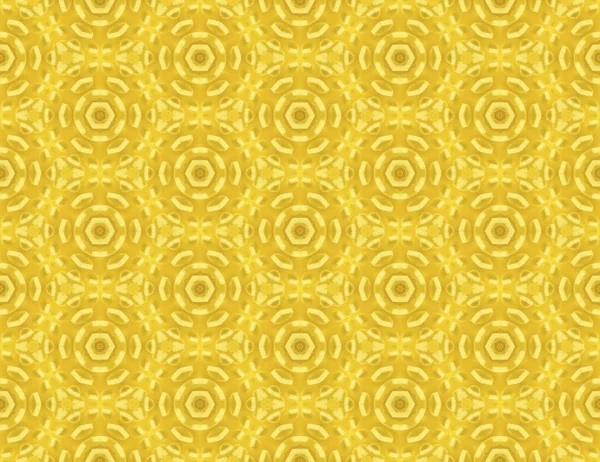 Sarı bir çiçek motif ile Dikişsiz soyut raster desen