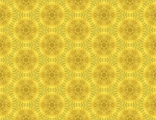 Sarı bir çiçek motif ile Dikişsiz soyut raster desen