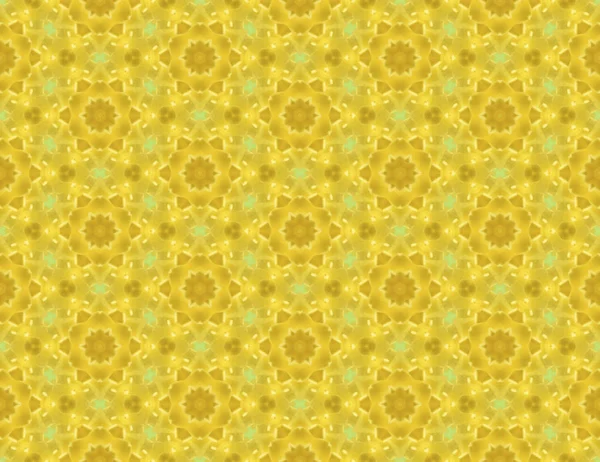 Sarı bir çiçek motif ile Dikişsiz soyut raster desen
